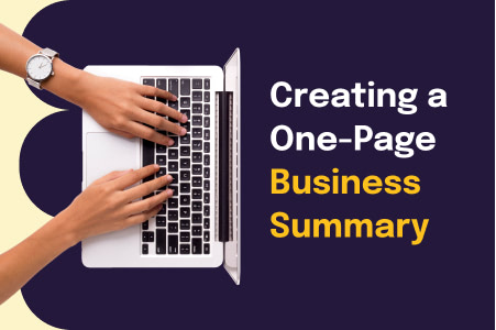 Creating A One-Page Business Summary